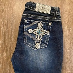 Size 31 Miss Me Slim Bootcut